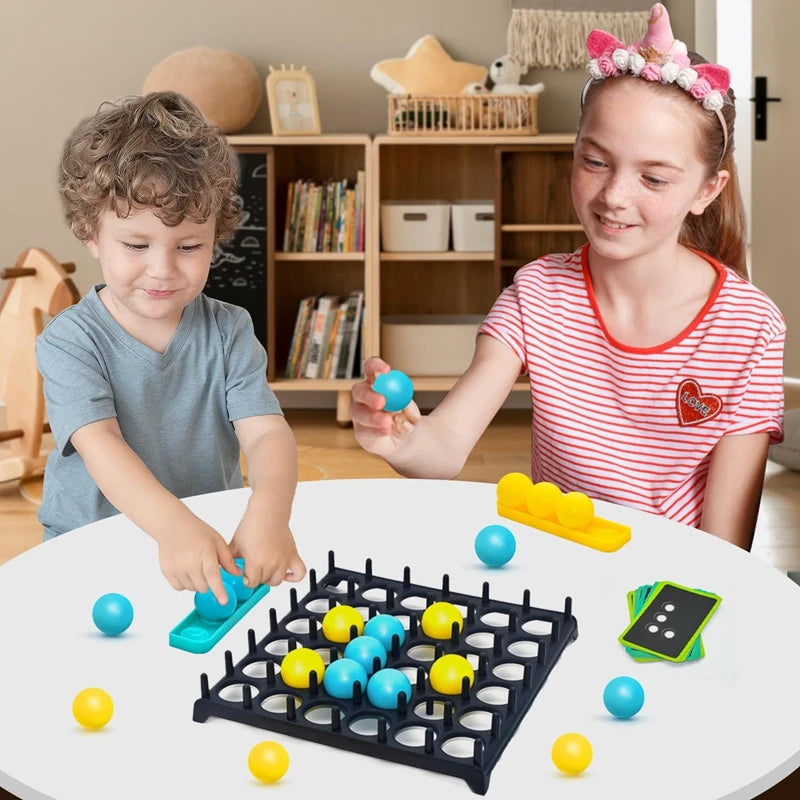 Parent-Child Interactive Ball Bouncing Board Game for Kids