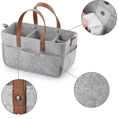 Baby Stroller Felt Diaper Bag