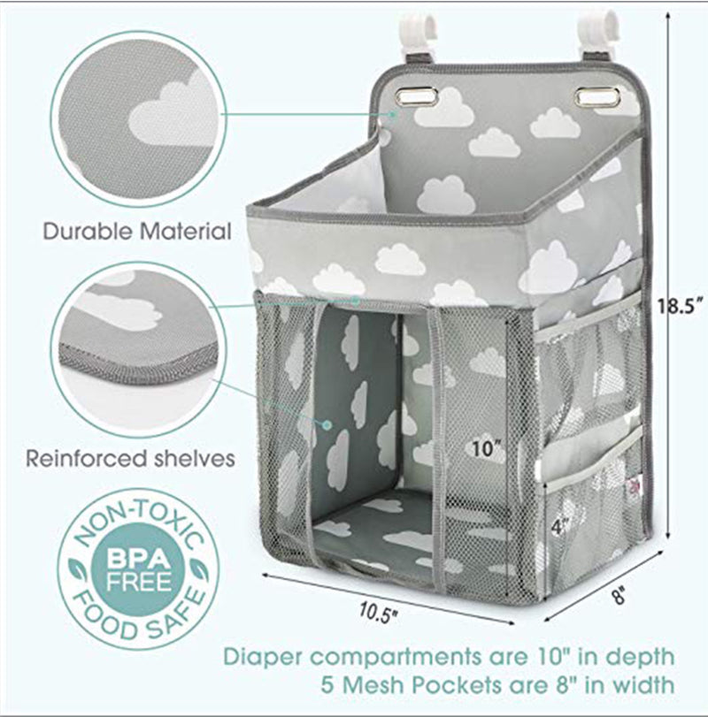 Portable Hanging Baby Crib Organizer