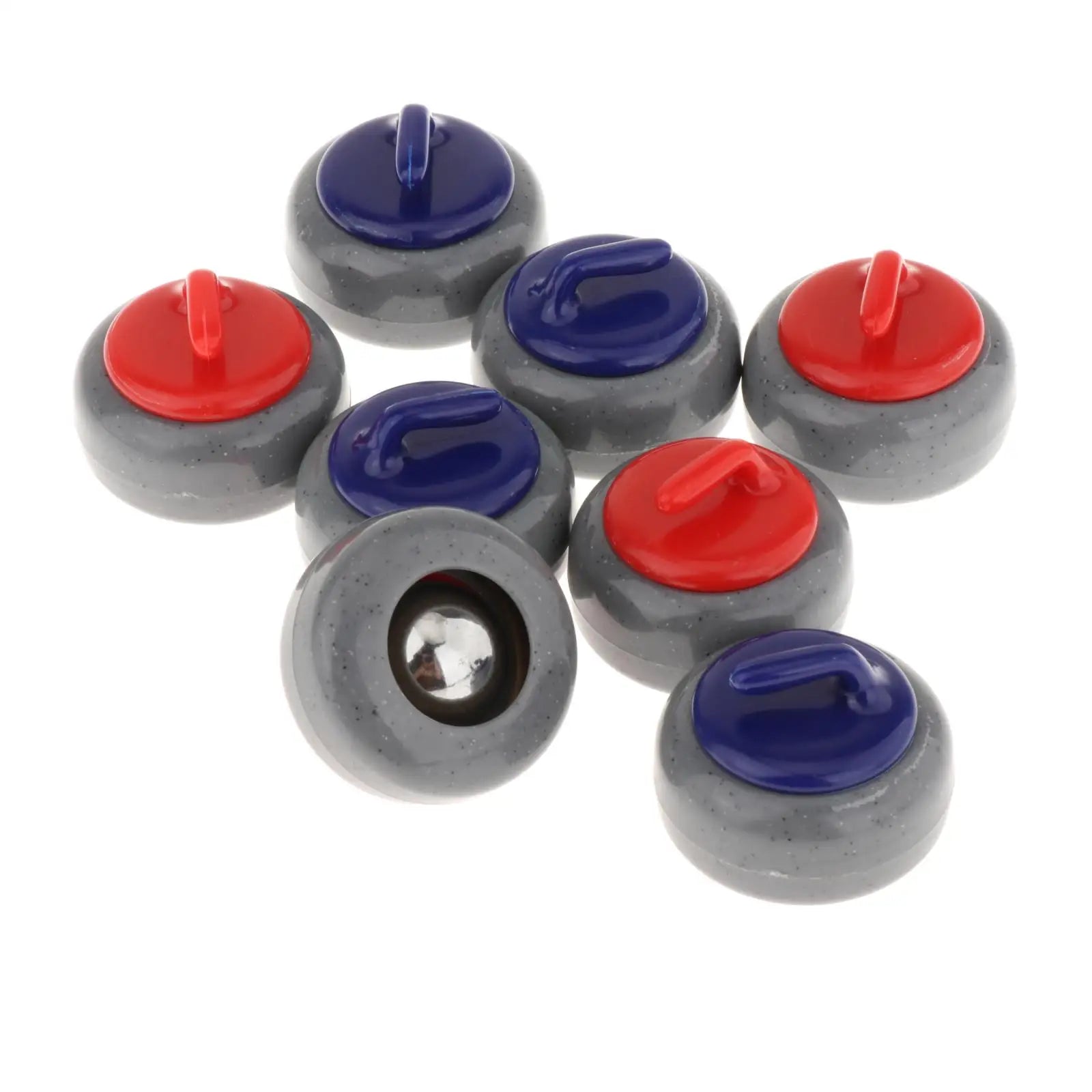 Tabletop Curling Game Set - Portable Indoor Sports Toy for Family Entertainment