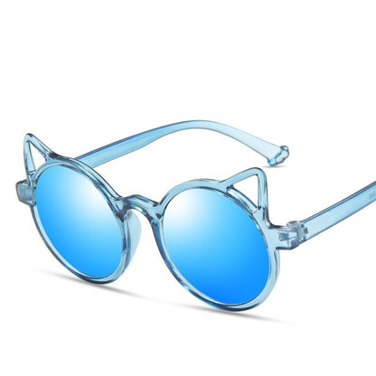 Kids Sunglasses Fashion Cat Ears Kids Decoration Glasses