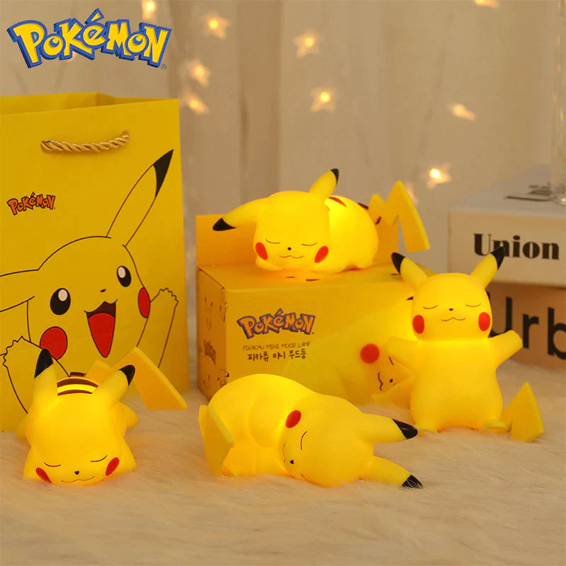 Pokemon Pikachu LED Night Light by TAKARA TOMY - Room Decoration