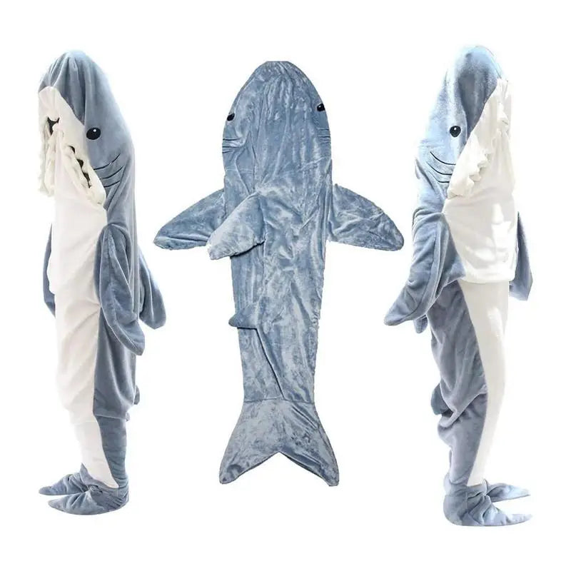 Shark Blanket Pajamas with High Quality Fabric - Perfect Christmas Gift