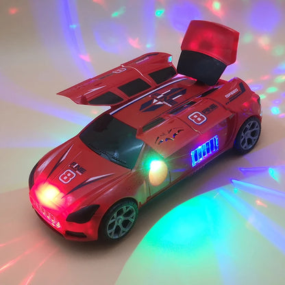 Rotating Electric Police Car Toy - Perfect Christmas or Birthday Gift for Boys and Girls