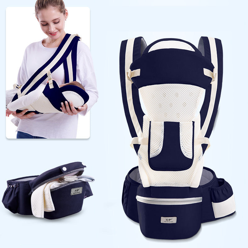 Ergonomic 3-in-1 Baby Hipseat Carrier with Front Facing Feature