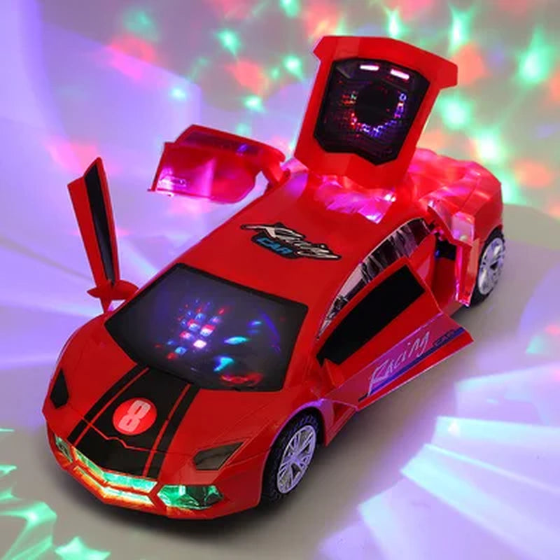 Rotating Electric Police Car Toy - Perfect Christmas or Birthday Gift for Boys and Girls