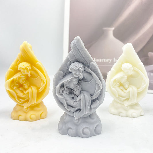 Family Candle Silicone Mold Diy