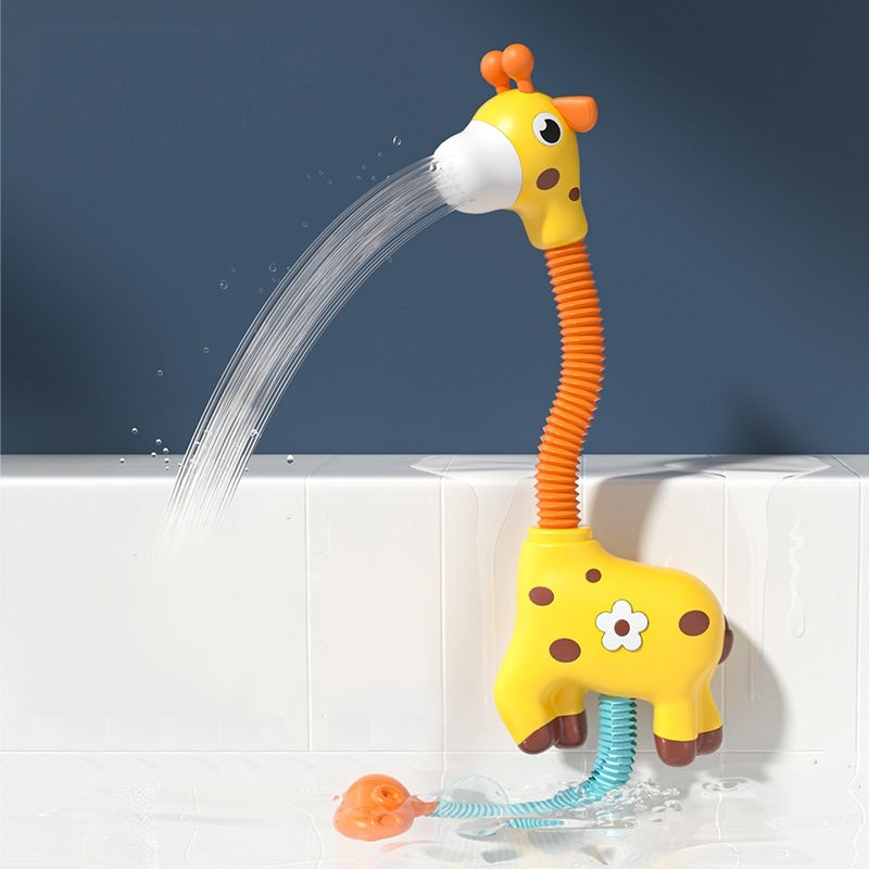 Bath Toys Baby Water Game Elephant Model Faucet Shower Electric Water Spray Toy For Kids Swimming Bathroom Baby Toys