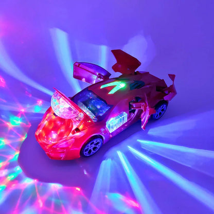 Rotating Electric Police Car Toy - Perfect Christmas or Birthday Gift for Boys and Girls